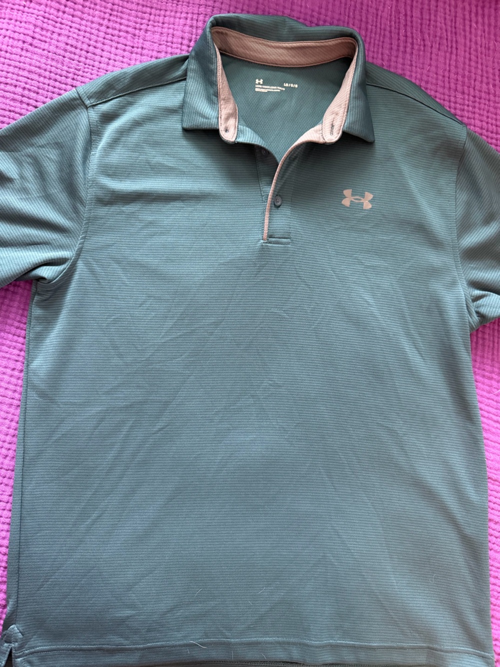 Under Armour Men’s Teal-Green Performance Polo